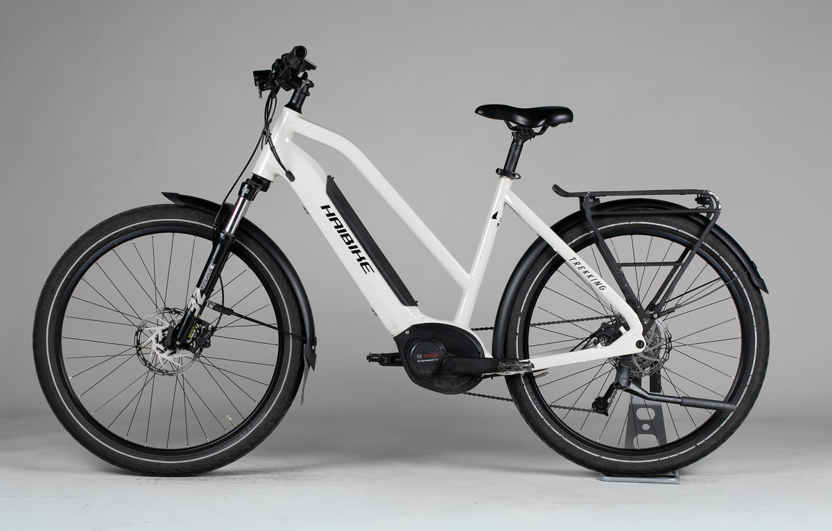 Haibike Trekking 3 MID - käytetty sähköpyörä 178-190 cm ajajalle