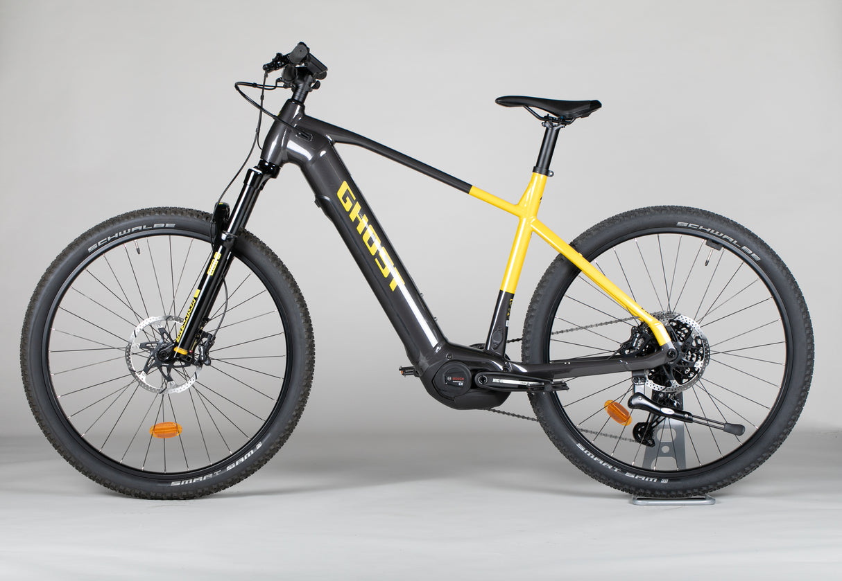 Ghost E-Teru B Advanced - käytetty sähköpyörä 187-195 cm ajajalle