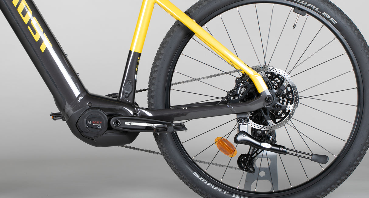 Ghost E-Teru B Advanced - käytetty sähköpyörä 187-195 cm ajajalle