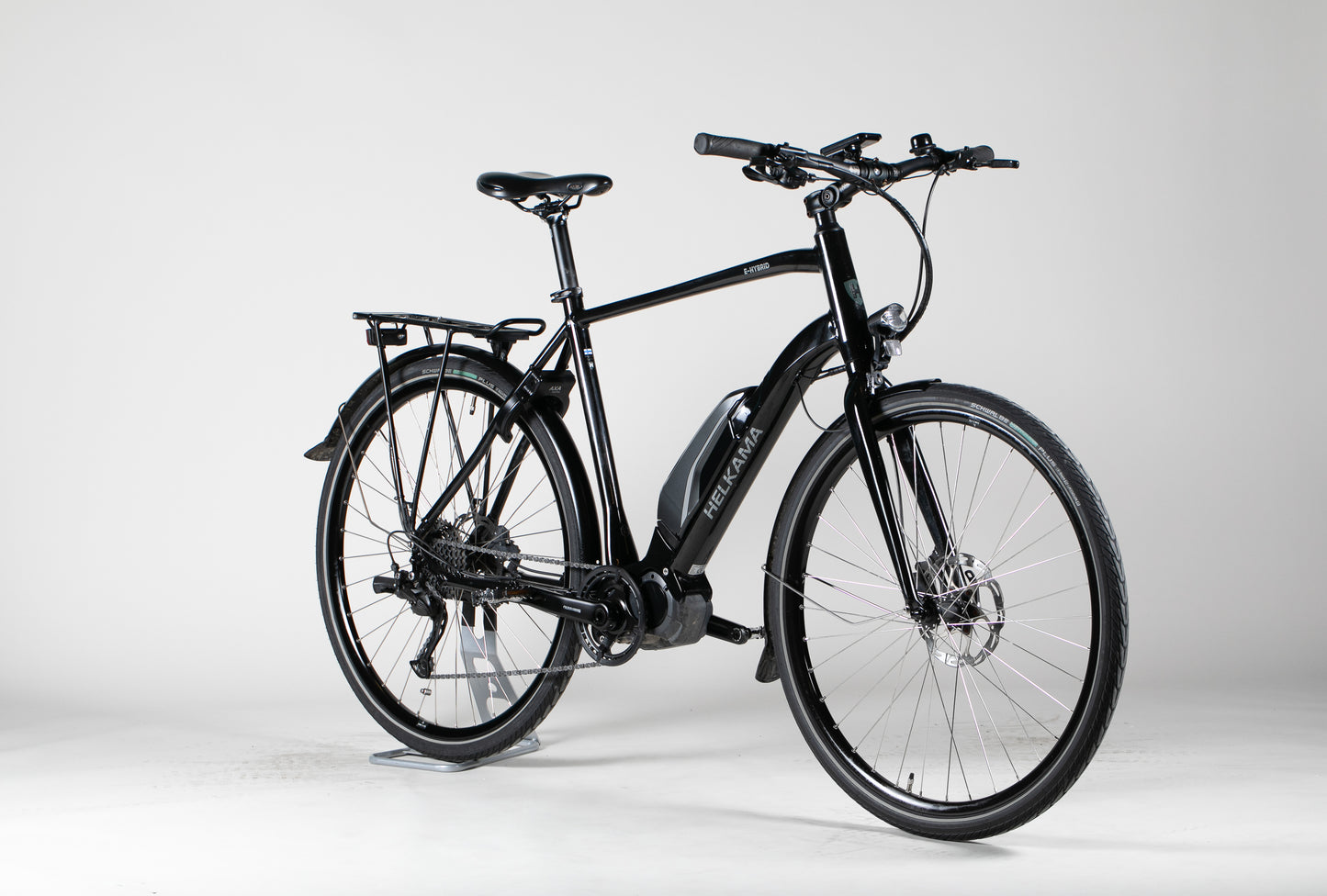 Helkama E-Hybrid 9 – käytetty sähköpyörä ajajalle 180-200 cm