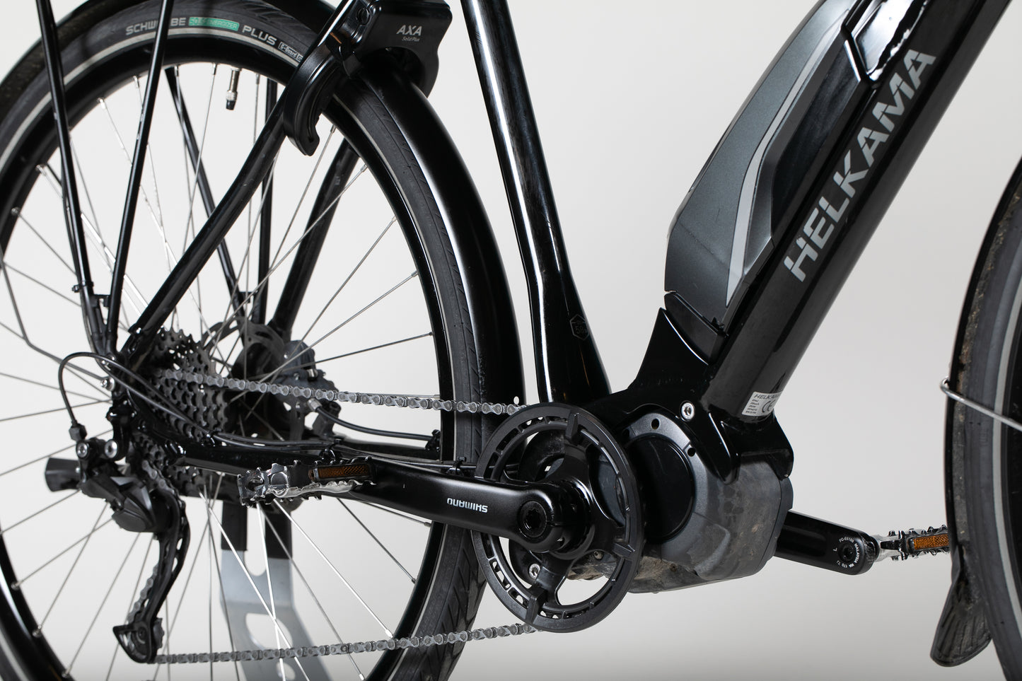 Helkama E-Hybrid 9 – käytetty sähköpyörä ajajalle 180-200 cm