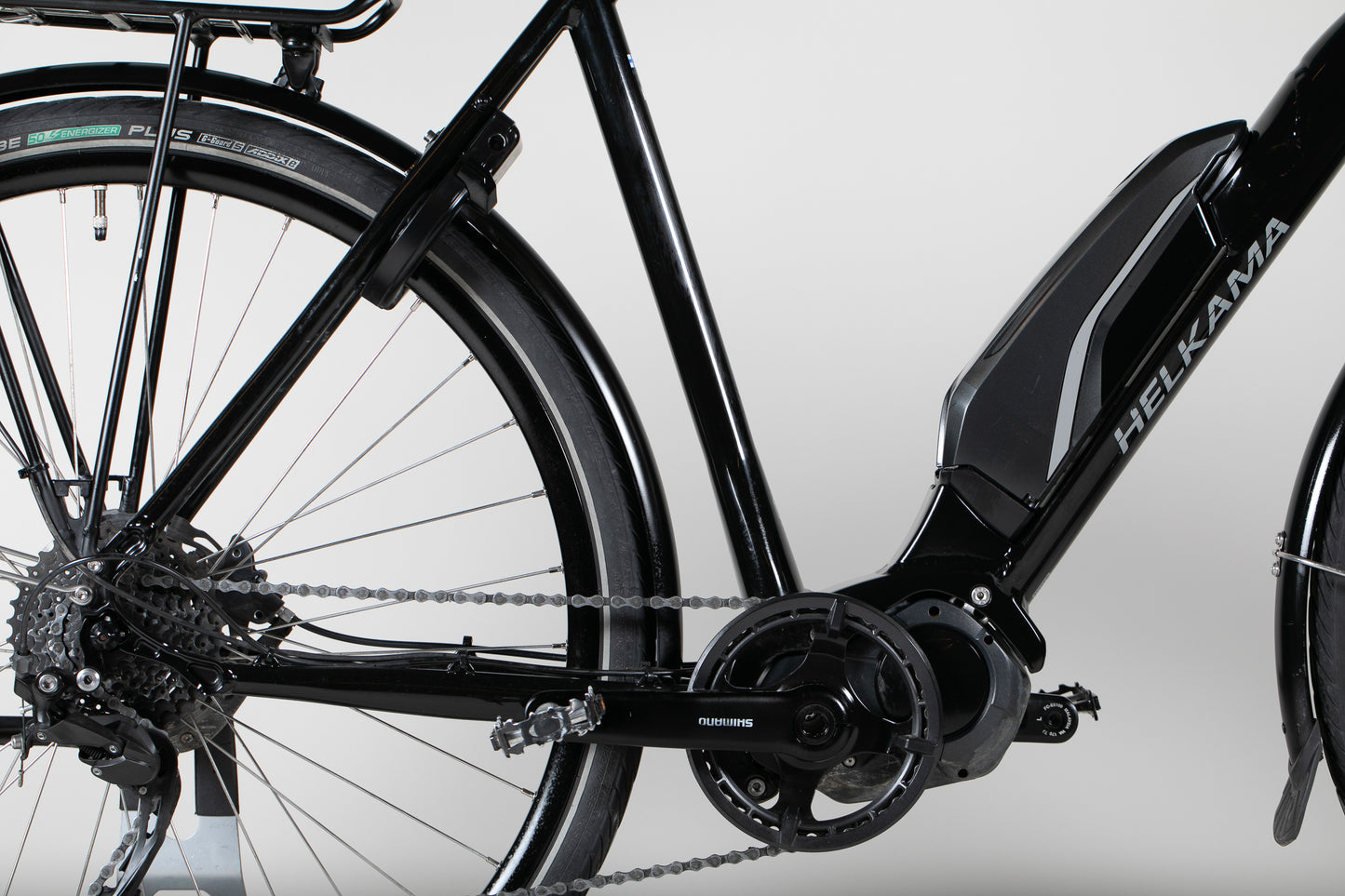 Helkama E-Hybrid 9 – käytetty sähköpyörä ajajalle 180-200 cm