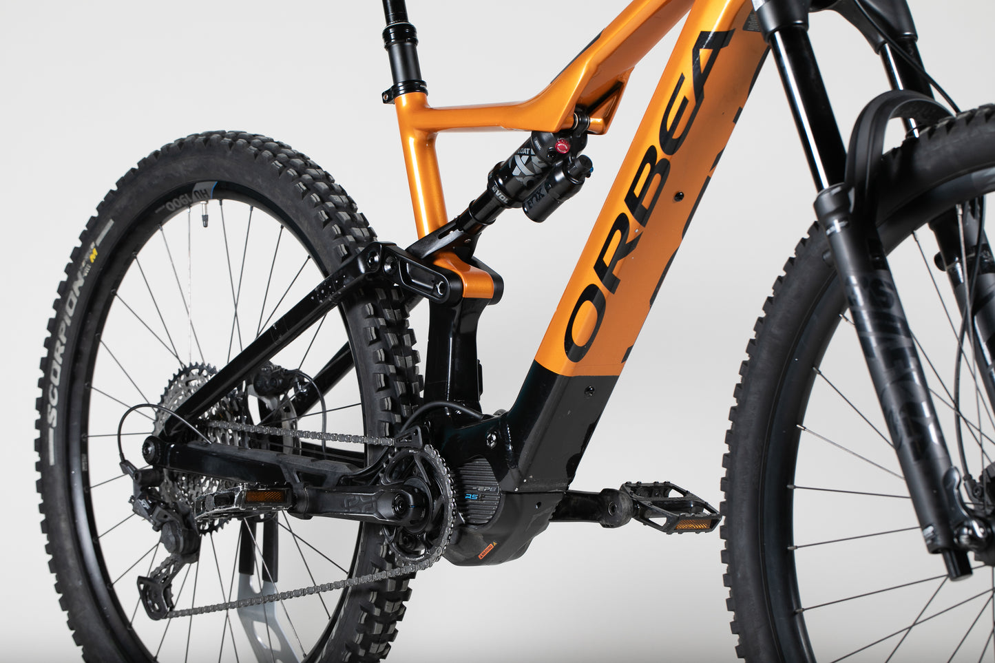 Orbea Rise H15 - käytetty sähköpyörä ajajalle 170-185 cm