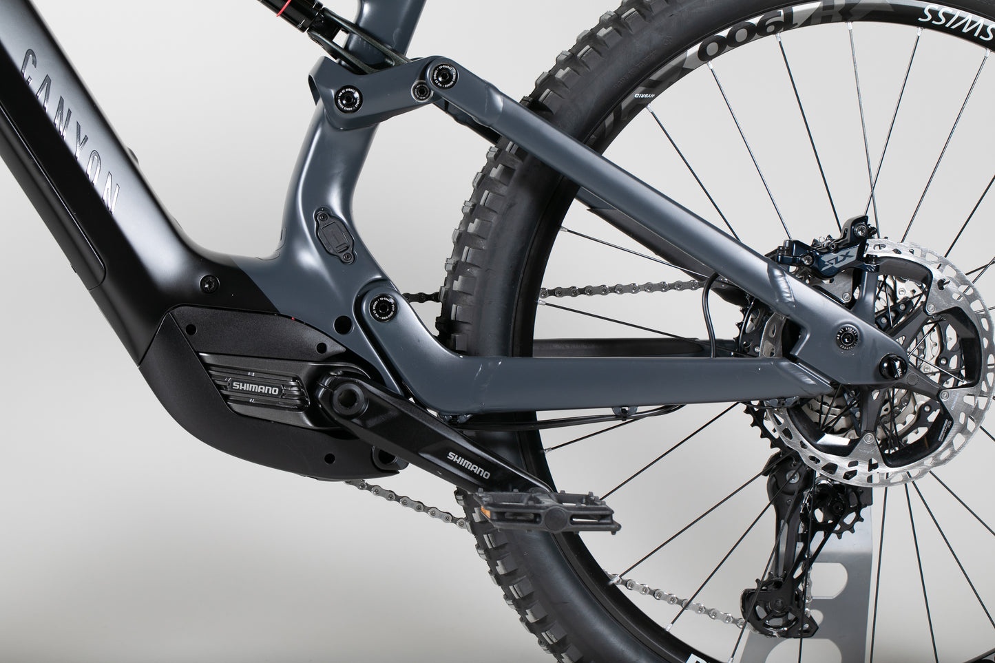 Canyon Spectral:ON CF 7 - käytetty sähköpyörä ajajalle 182-195 cm