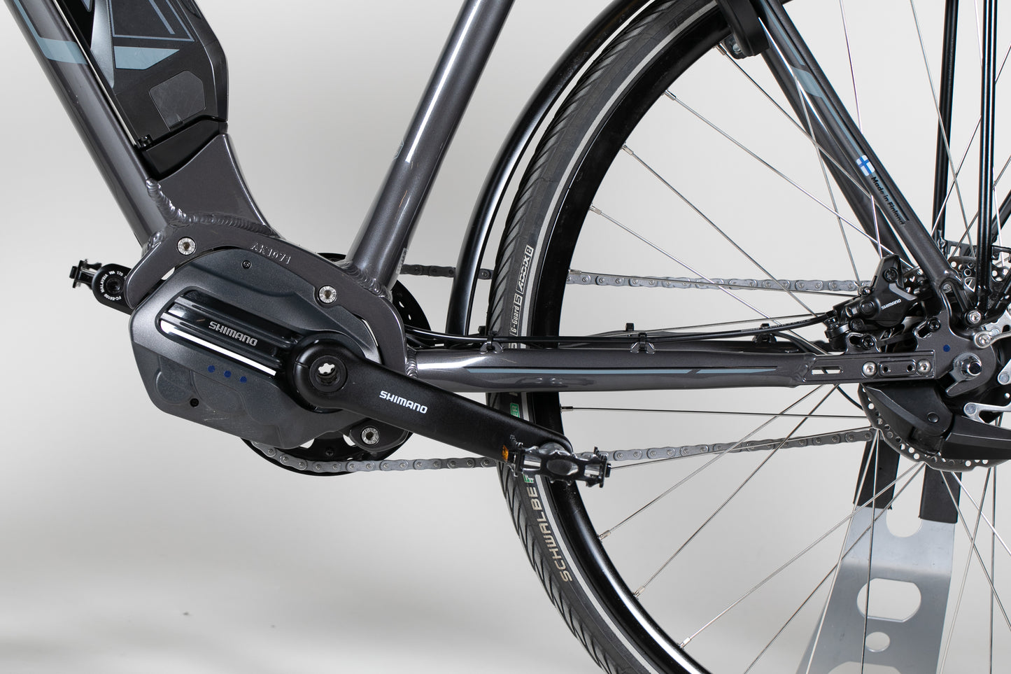Helkama TE5 Di2 - käytetty sähköpyörä ajajalle 170-195 cm