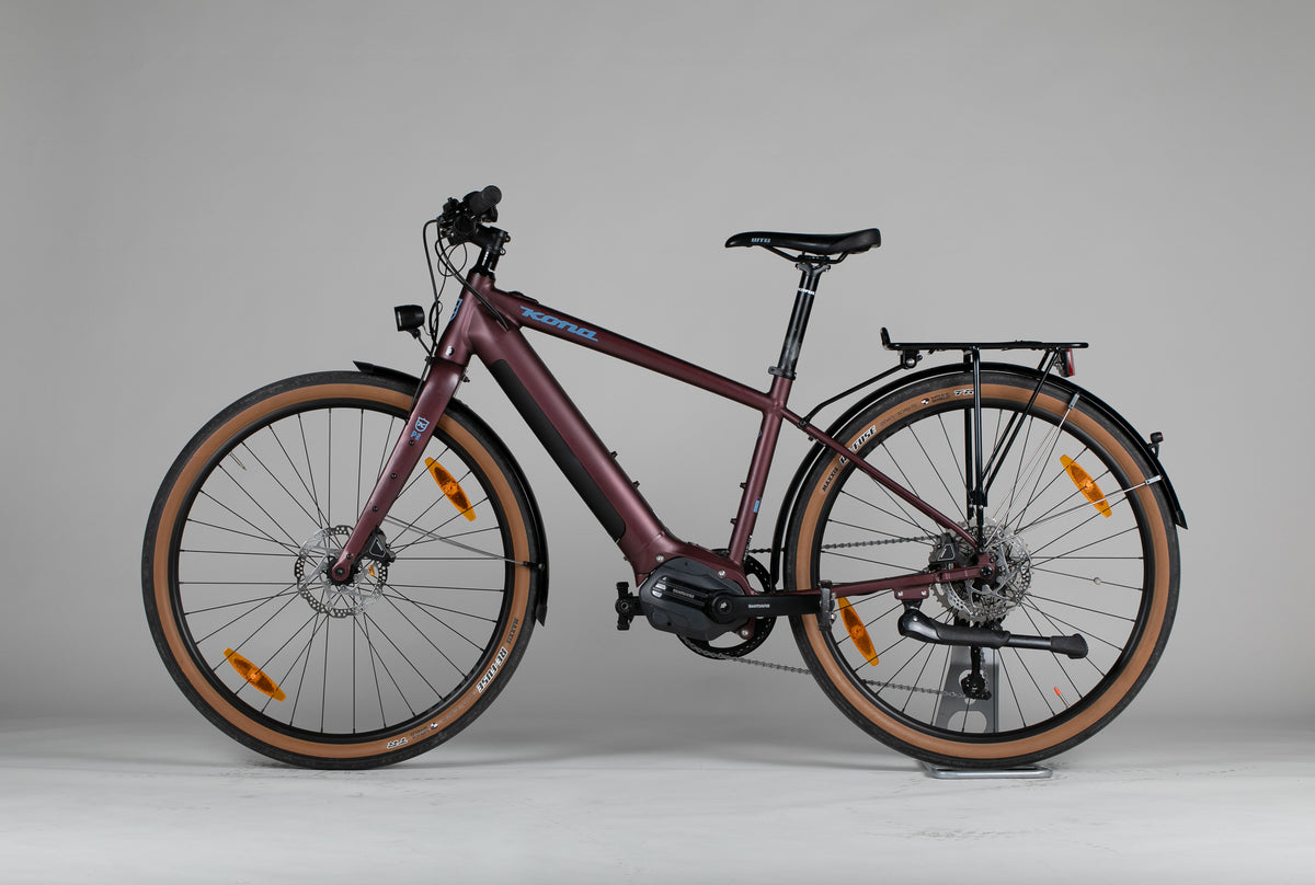 Kona Dew-E Dl - käytetty sähköpyörä 158-171 cm ajajalle
