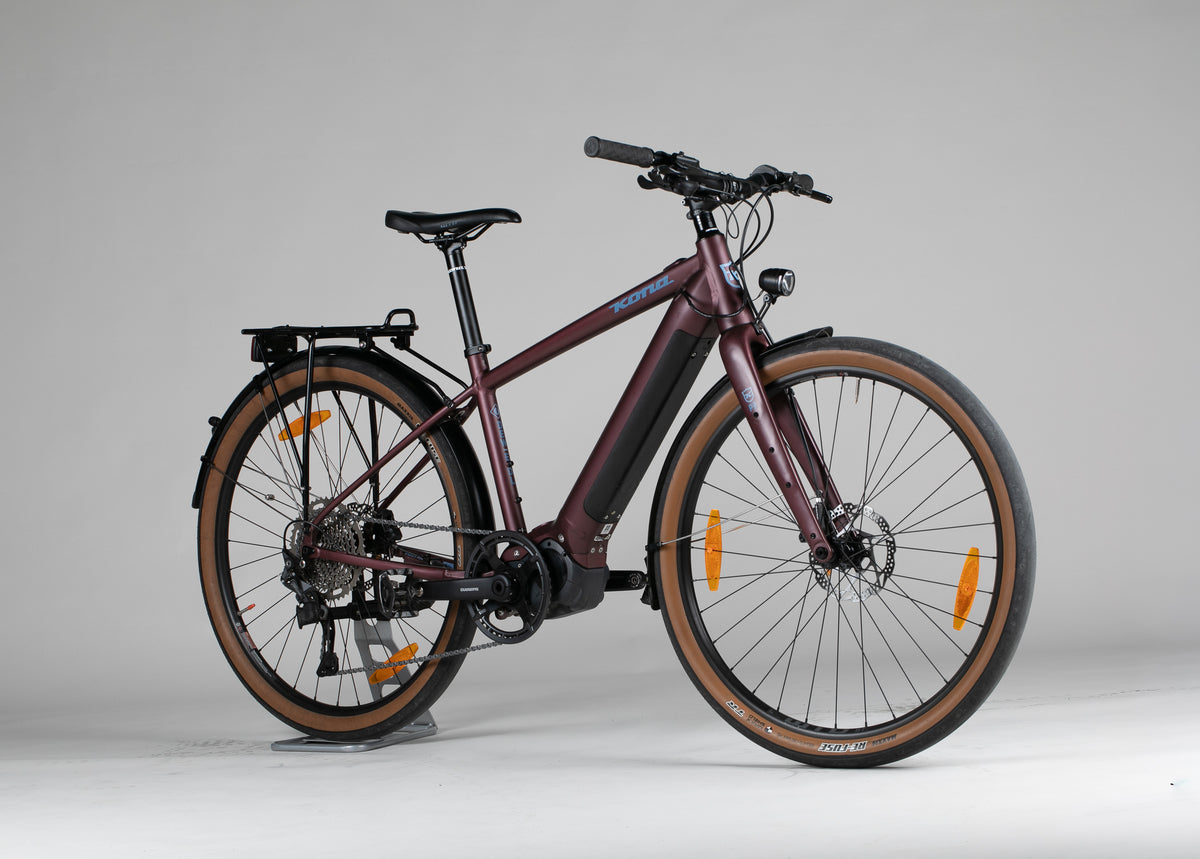 Kona Dew-E Dl - käytetty sähköpyörä 158-171 cm ajajalle