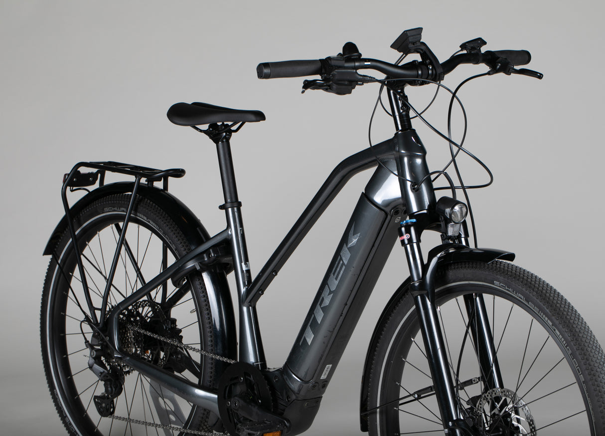 Trek Allant+ 7 Stagger - käytetty sähköpyörä 165-175 cm ajajalle