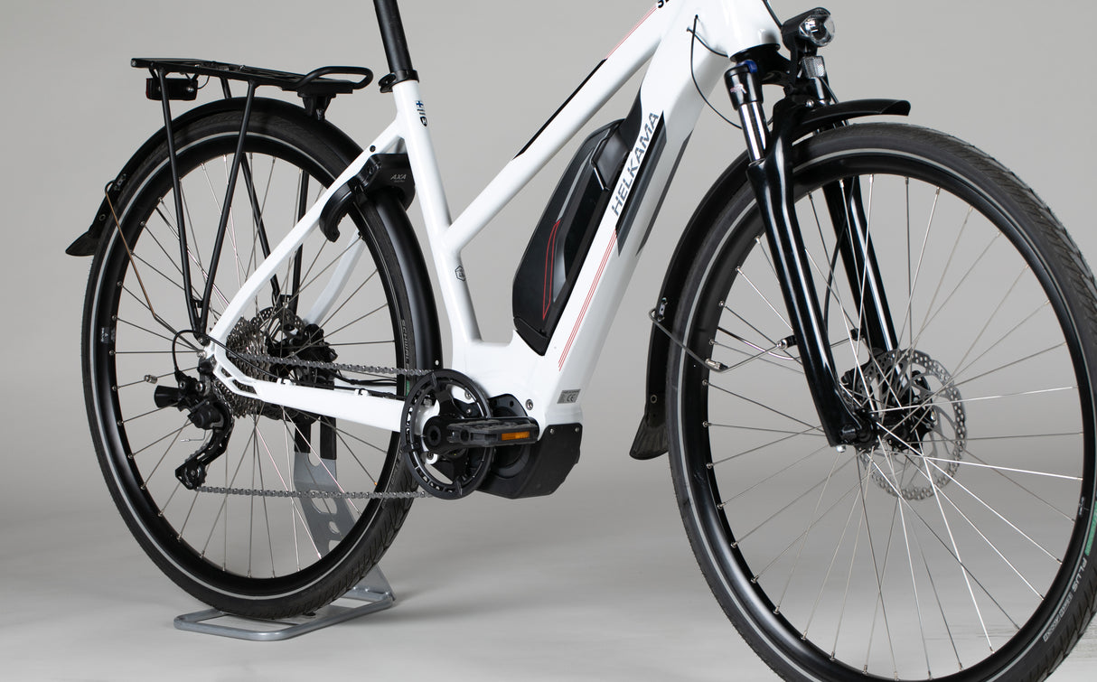 Helkama SE10 10sp 28” - käytetty sähköpyörä 150-170 cm ajajalle