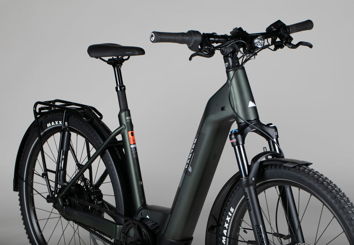 Canyon Pathlite:ON 7 SUV step-through - käytetty sähköpyörä 179-191 cm ajajalle