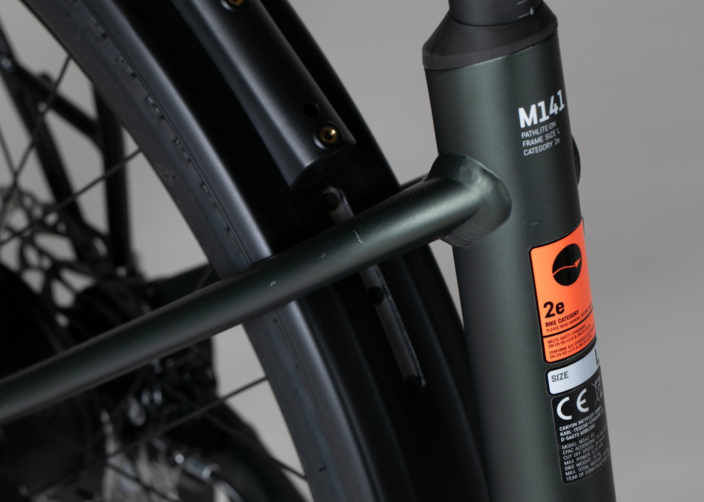 Canyon Pathlite:ON 7 SUV step-through - käytetty sähköpyörä 179-191 cm ajajalle