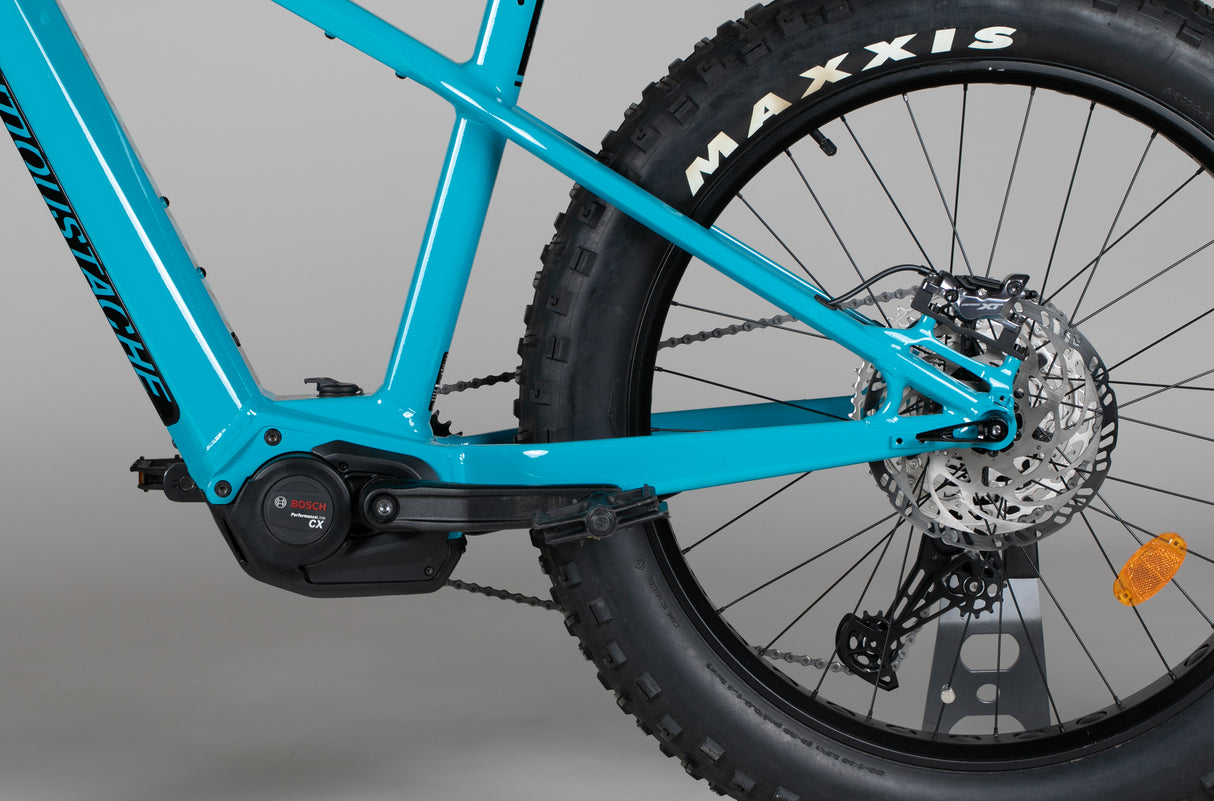 Moustache Samedi 26 Fat 4 - käytetty sähköfatbike 165-183 cm ajajalle