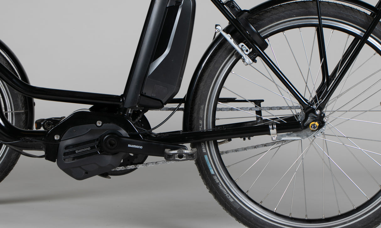 Helkama E-Trike 3sp - käytetty sähköpyörä 155-180 cm ajajalle