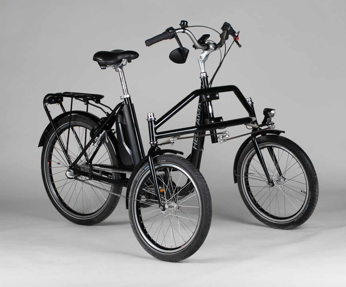 Helkama E-Trike 3sp - käytetty sähköpyörä 155-180 cm ajajalle