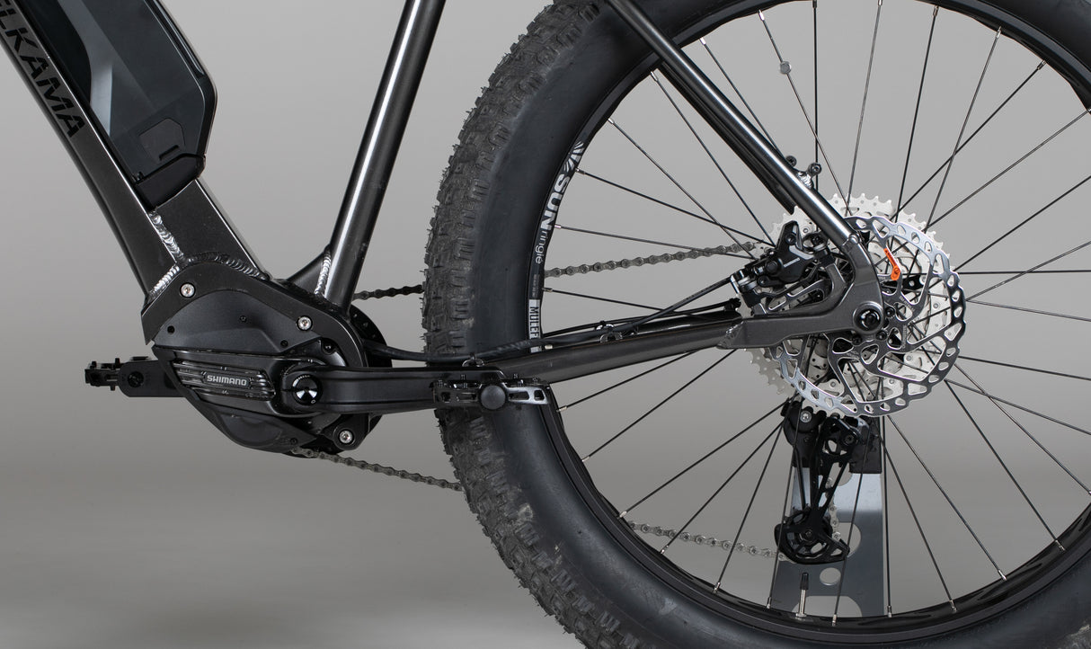 Helkama FE584 12v 27.5″ - käytetty sähköfatbike 170-190 cm ajajalle