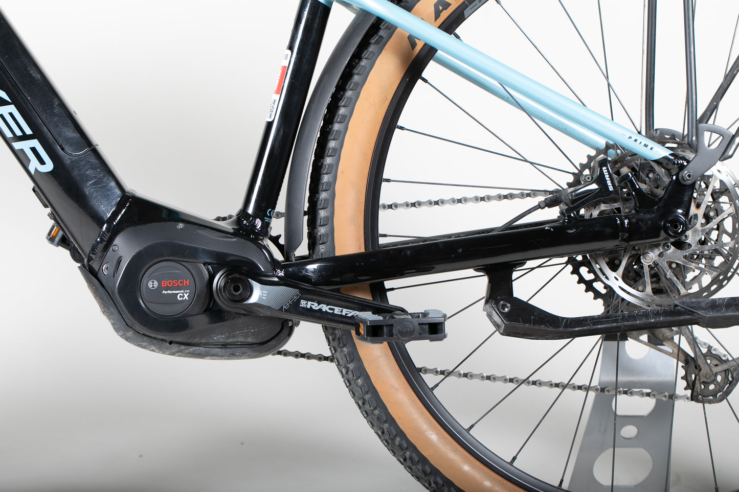 Mondraker Prime X - käytetty sähköpyörä ajajalle 185–195 cm