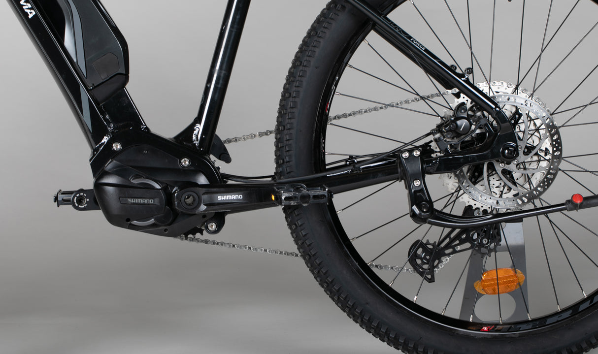 Helkama Force 27.5” 12sp - käytetty sähköpyörä 170–190 cm ajajalle