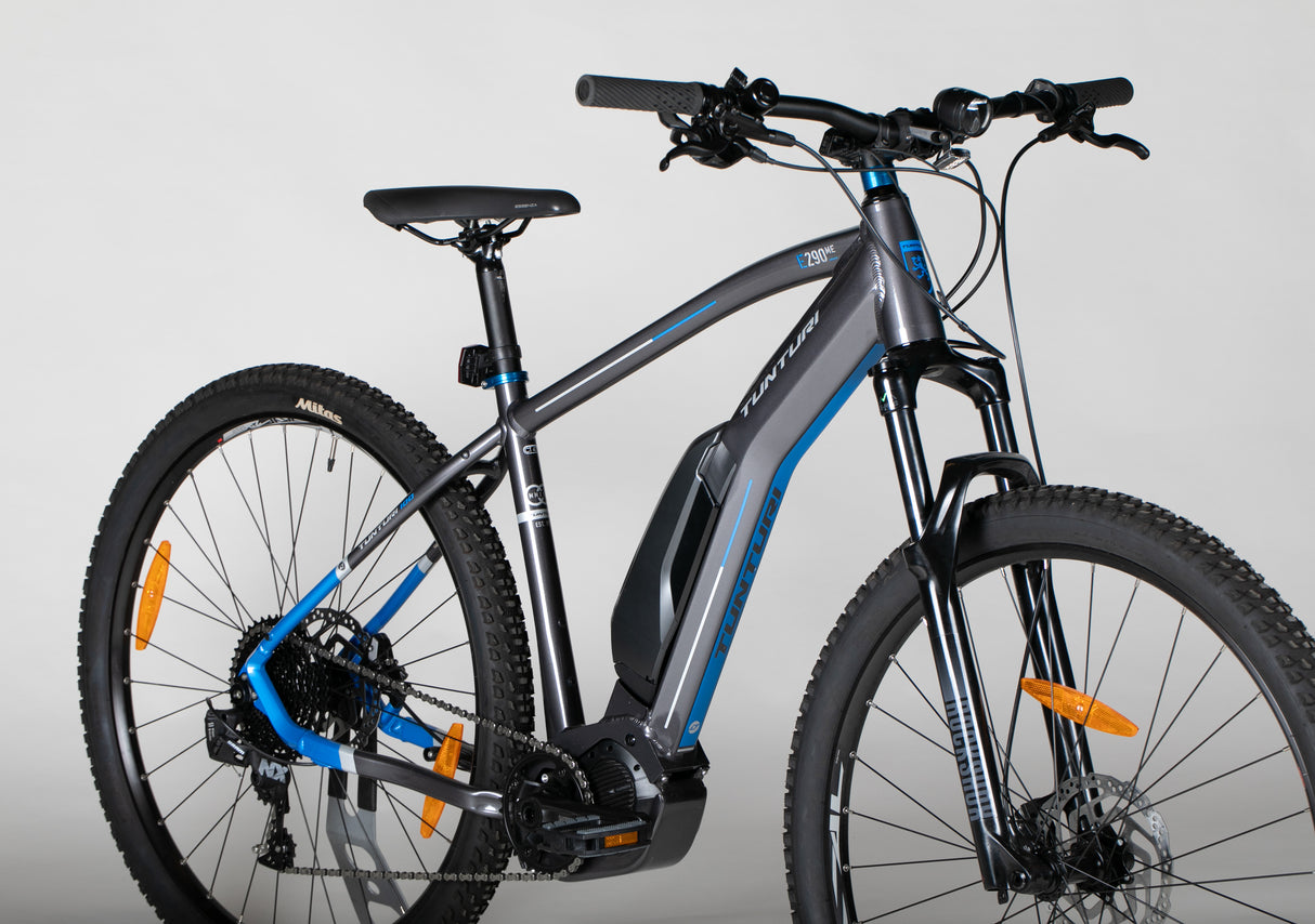 Tunturi e290 ME - käytetty sähköpyörä 170-180 cm ajajalle