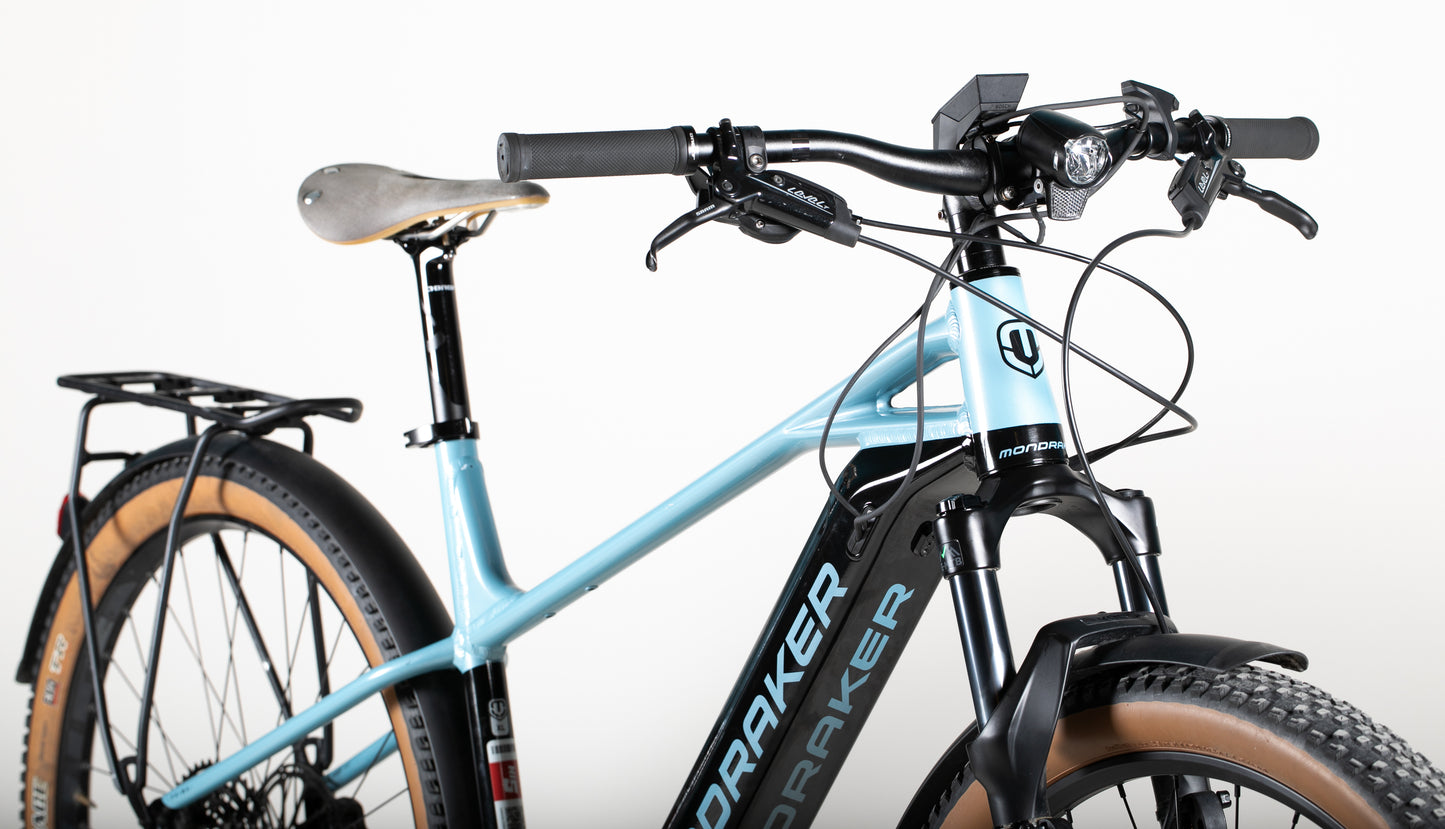 Mondraker Prime X - käytetty sähköpyörä ajajalle 185–195 cm