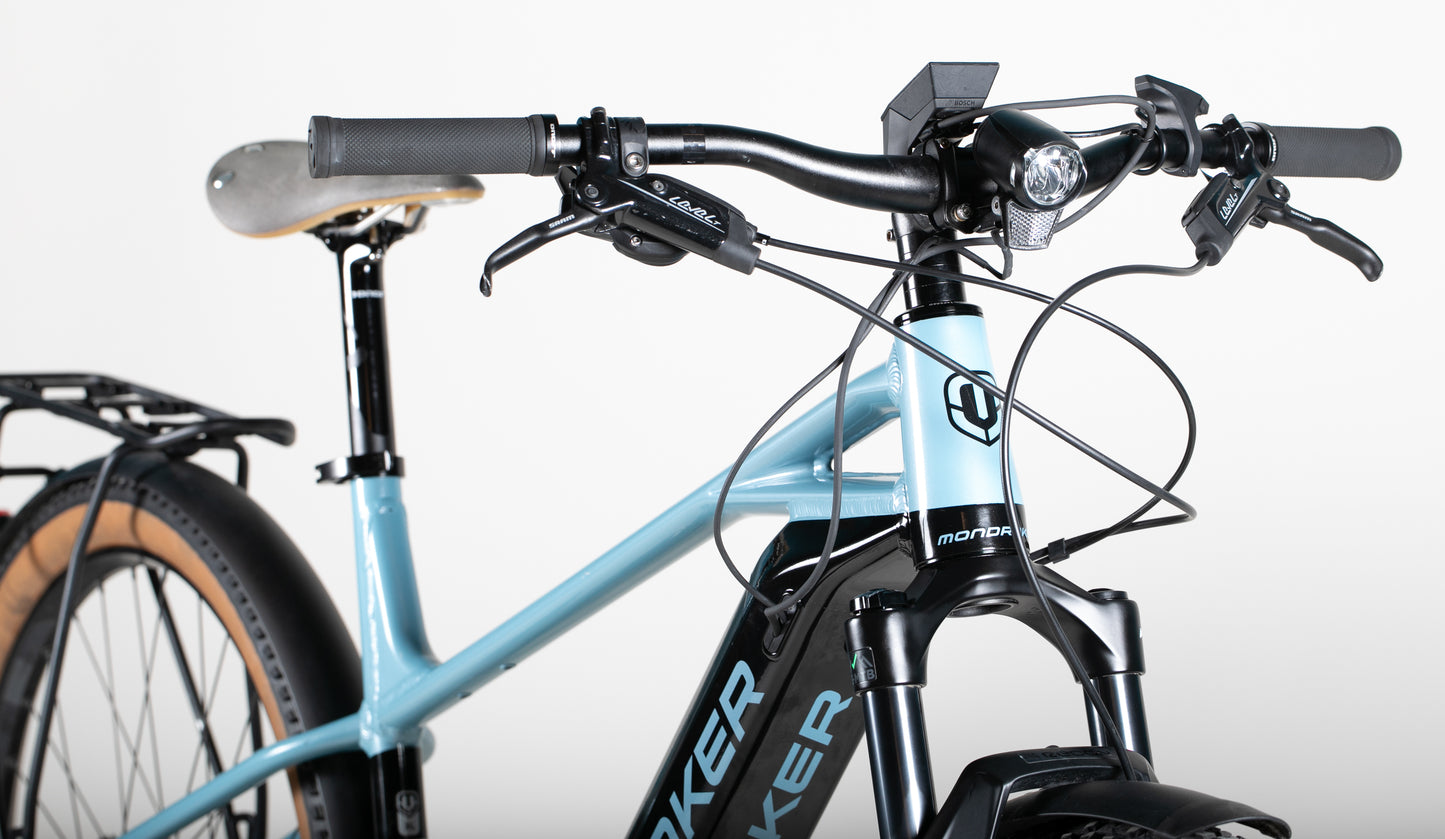 Mondraker Prime X - käytetty sähköpyörä ajajalle 185–195 cm
