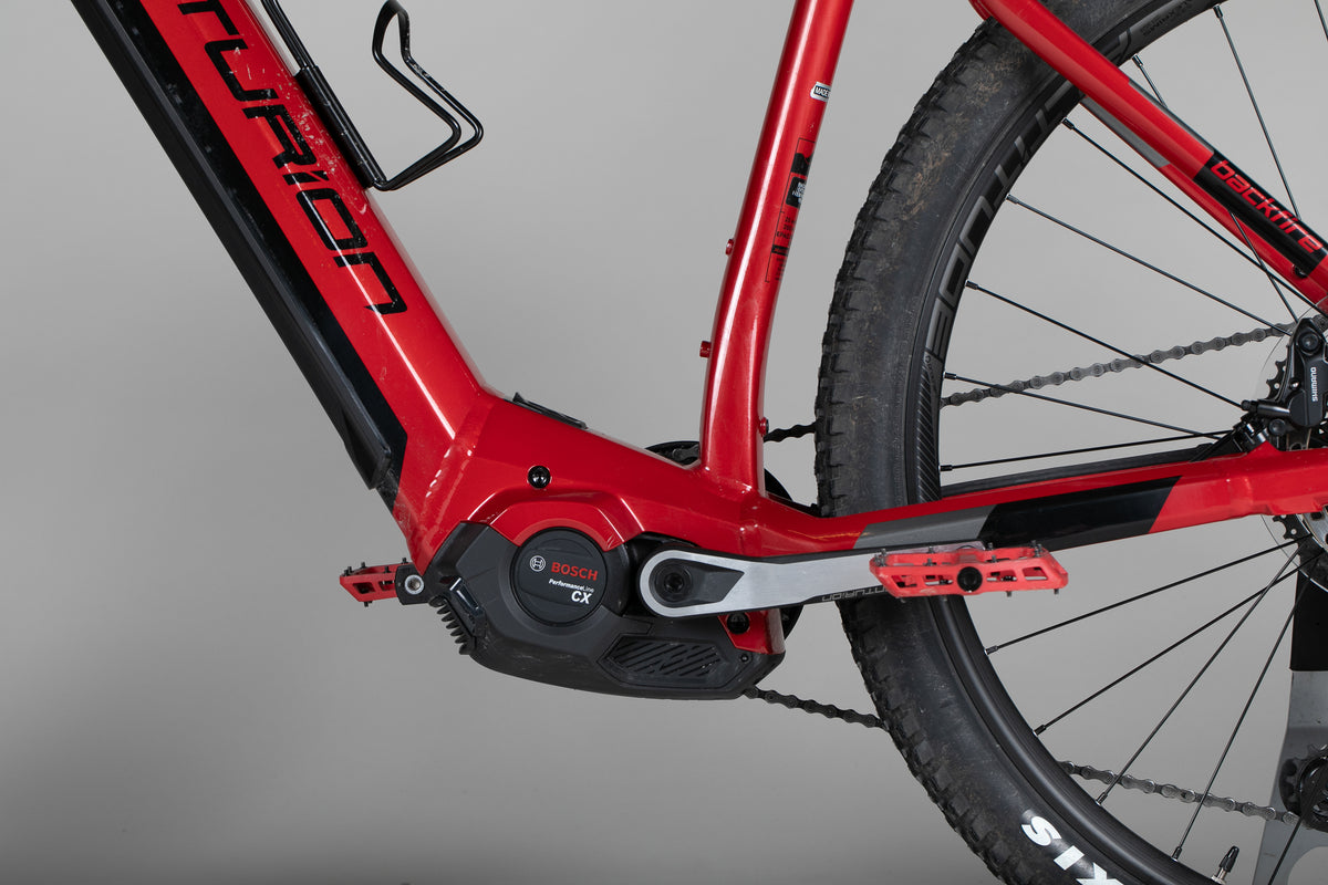 Centurion Backfire R800i - käytetty sähköpyörä 186-199 cm ajajalle