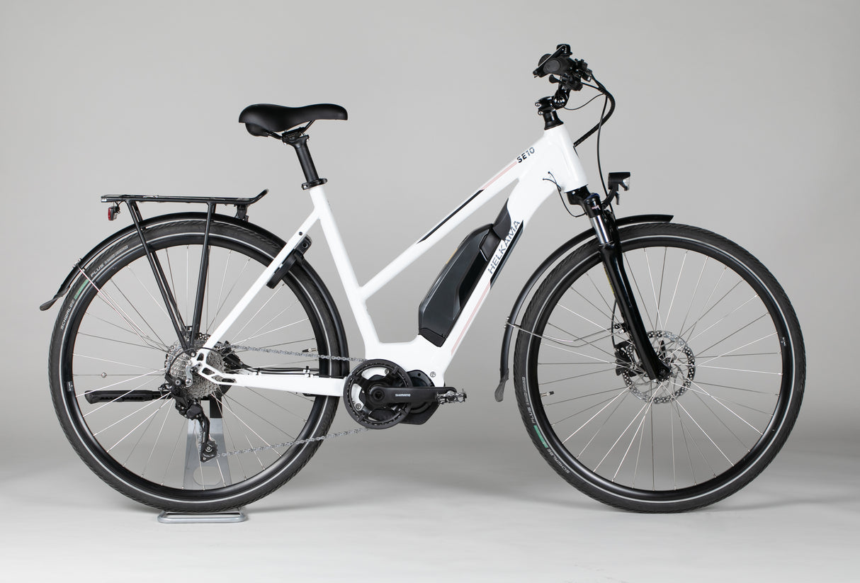 Helkama SE10 10sp 28” - käytetty sähköpyörä 160-180 cm ajajalle