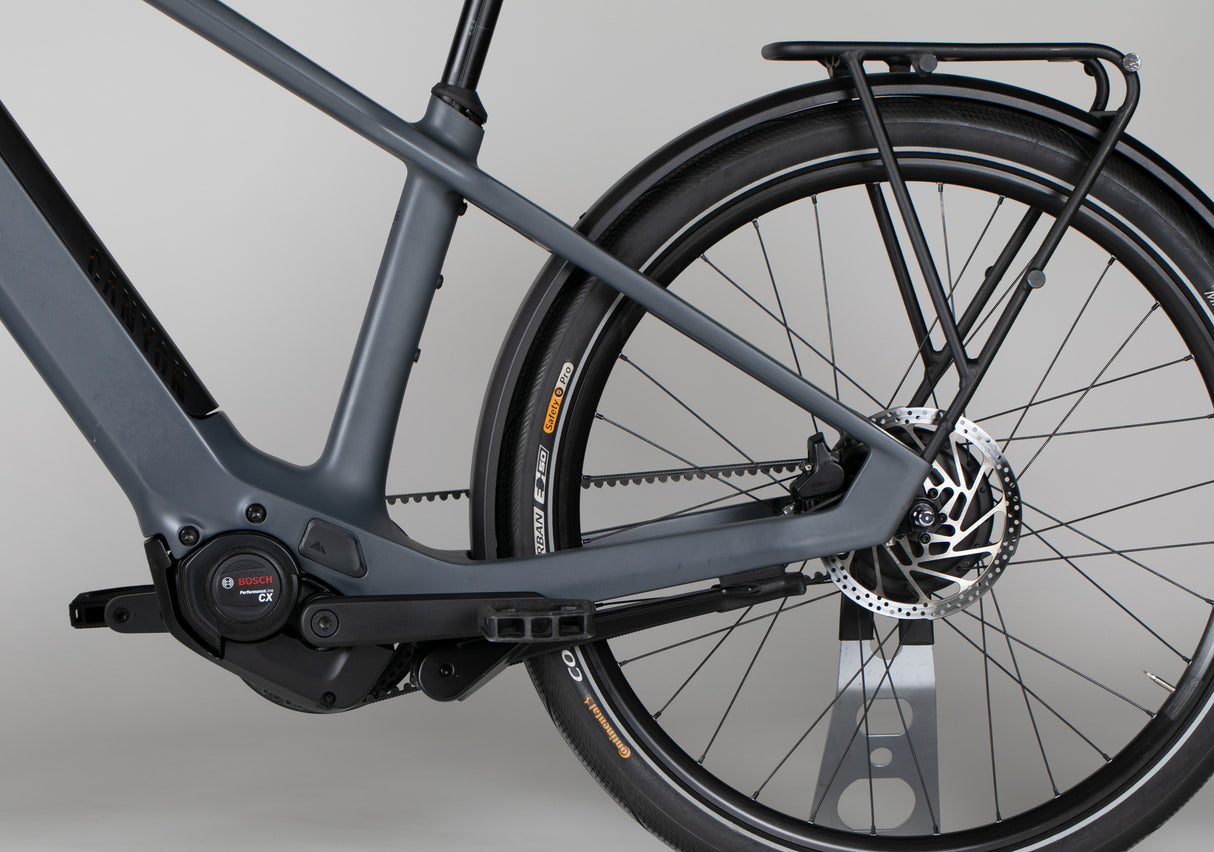 Canyon Precede:ON CF 9 - käytetty sähköpyörä 175-185 cm ajajalle