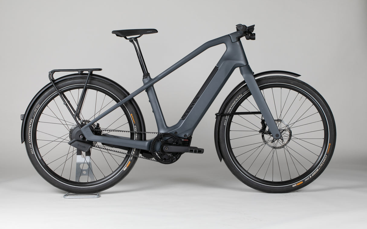 Canyon Precede:ON CF 9 - käytetty sähköpyörä 175-185 cm ajajalle