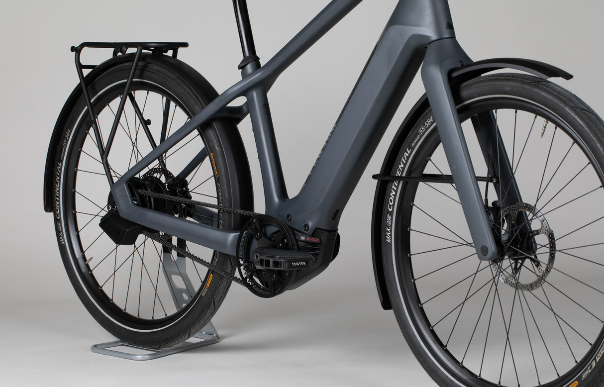 Canyon Precede:ON CF 9 - käytetty sähköpyörä 175-185 cm ajajalle