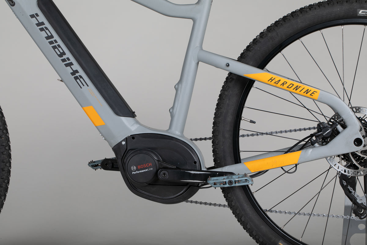 Haibike Hardnine 4 - käytetty sähköpyörä 175-189 cm ajajalle