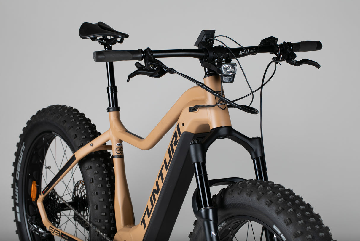 Tunturi E-Max EBF600 - käytetty sähköpyörä 180-190 cm ajajalle