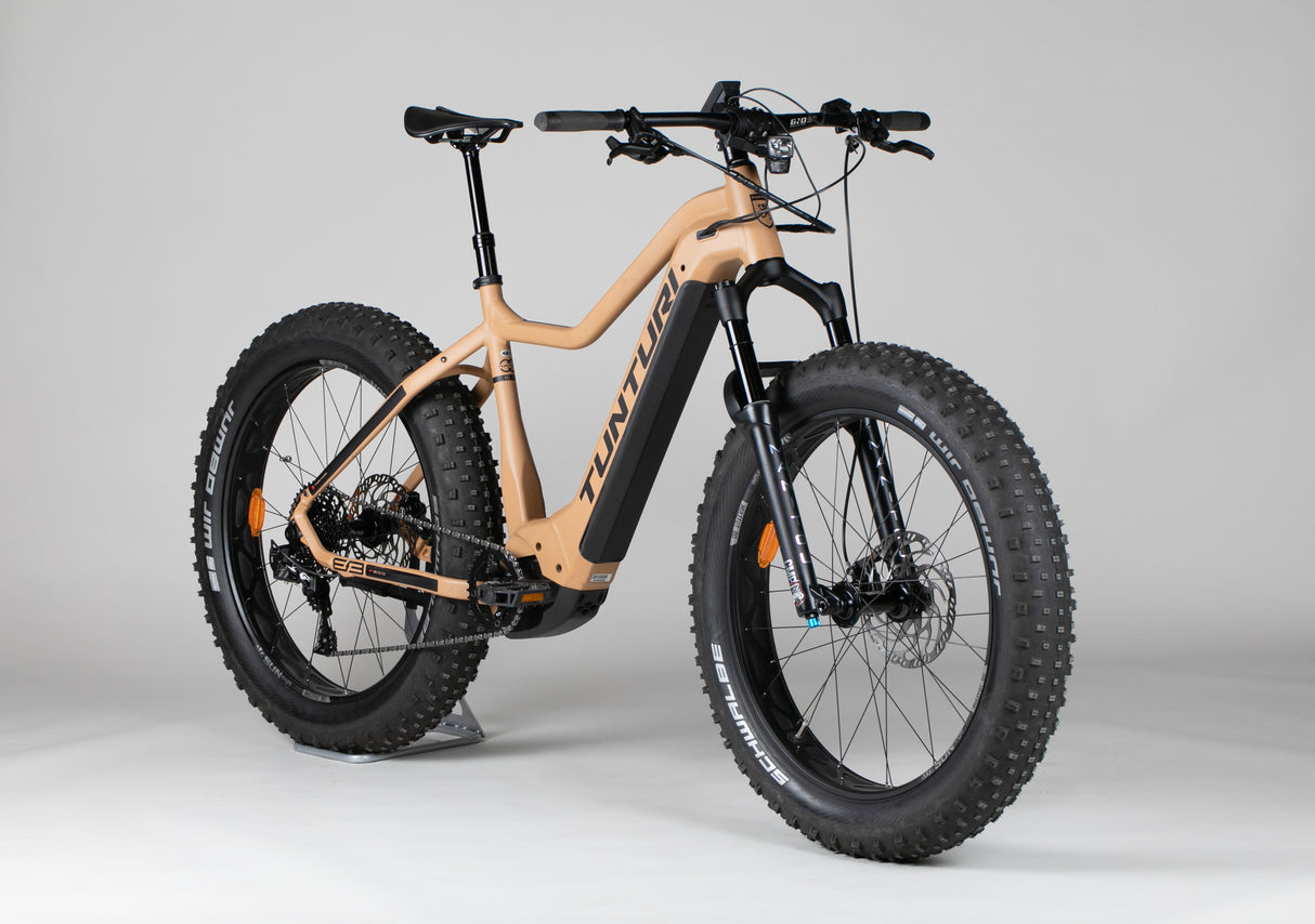 Tunturi E-Max EBF600 - käytetty sähköpyörä 180-190 cm ajajalle