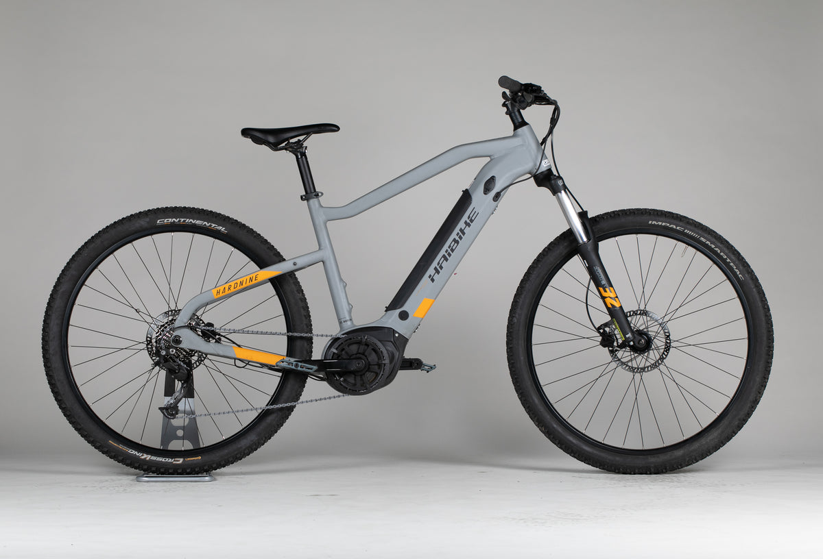 Haibike Hardnine 4 - käytetty sähköpyörä 175-189 cm ajajalle