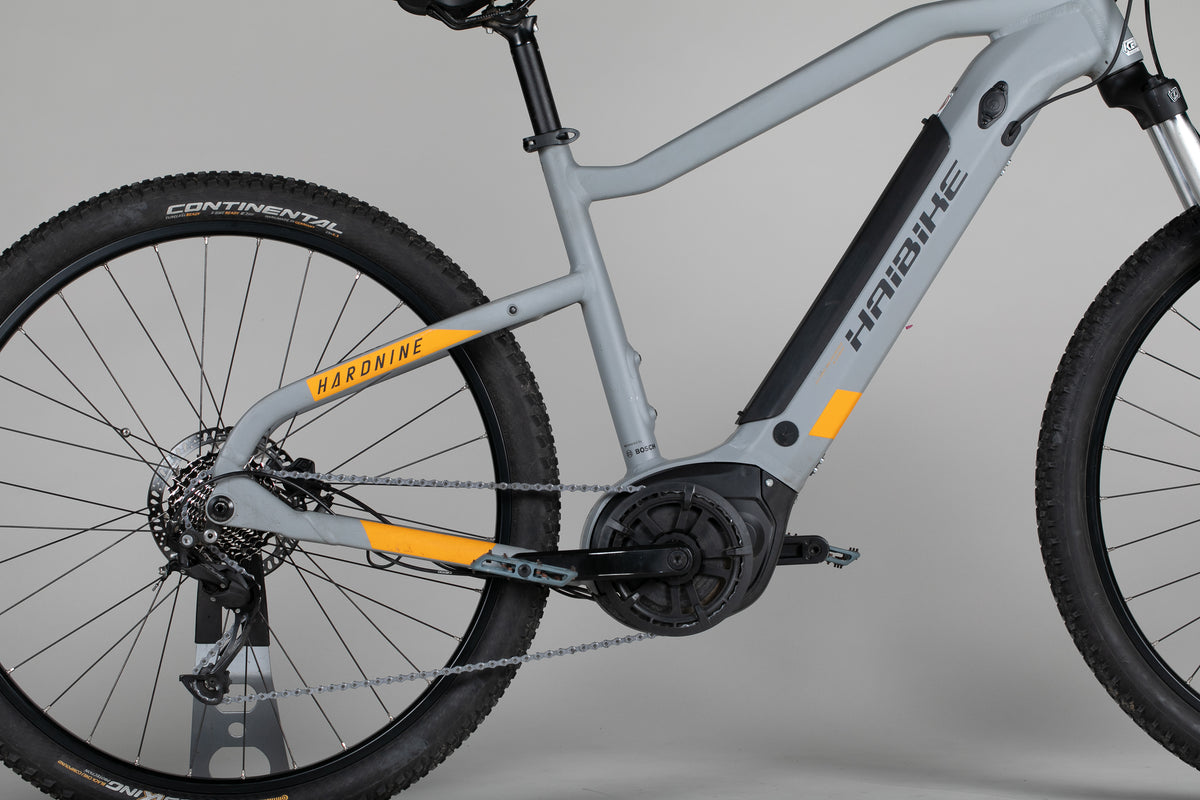 Haibike Hardnine 4 - käytetty sähköpyörä 175-189 cm ajajalle