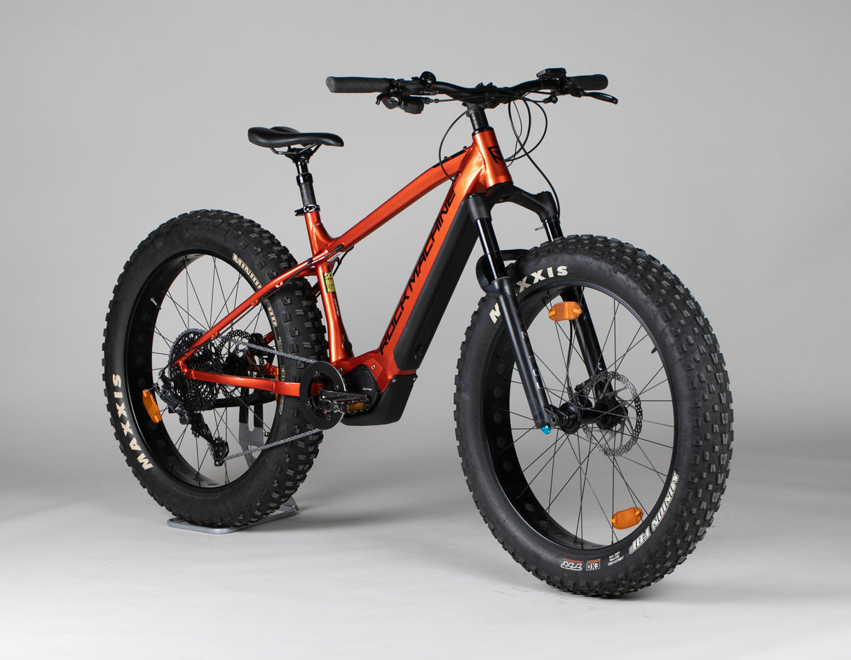 Rock Machine Vyöry E90 - käytetty sähköfatbike 170–185 cm ajajalle