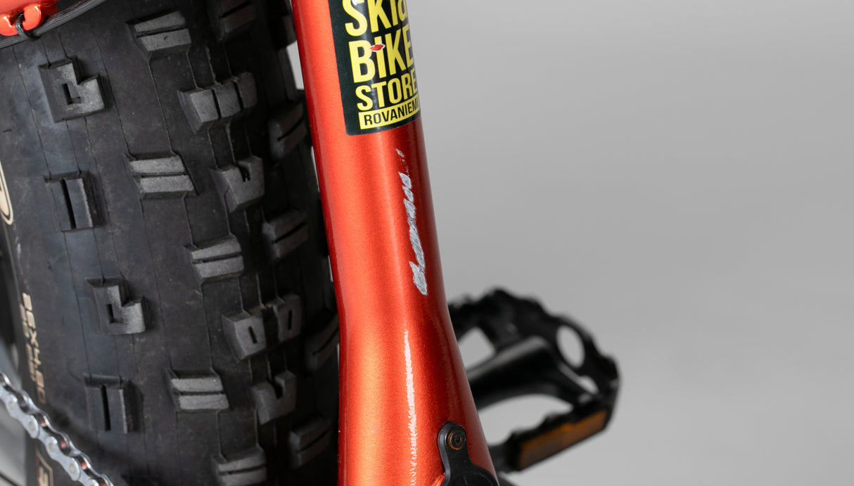 Rock Machine Vyöry E90 - käytetty sähköfatbike 170–185 cm ajajalle