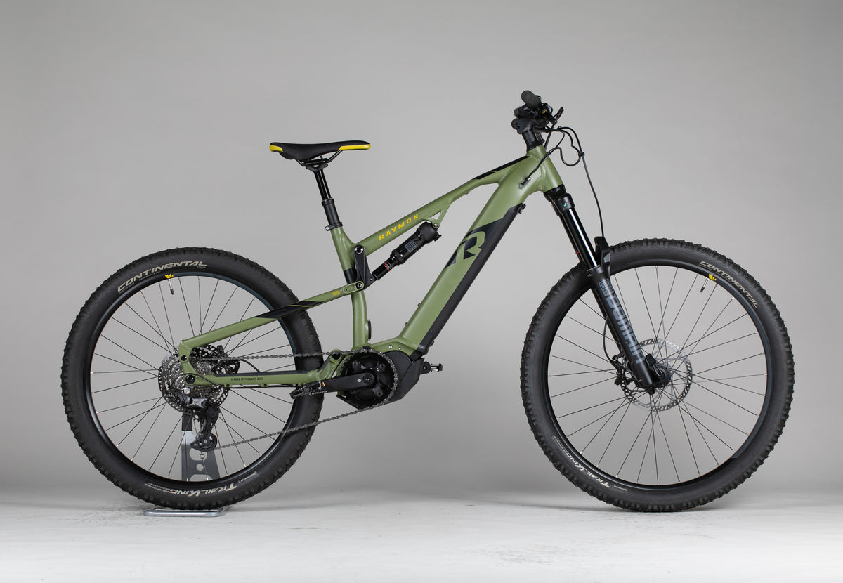 R Raymon Trailray 160e 8.0 - käytetty sähköpyörä 168-180 cm ajajalle