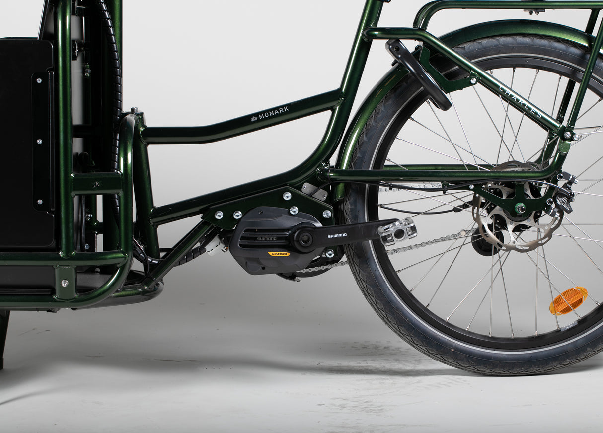 Monark Charles Cargo sähkö- tavarapyörä 170-180 cm ajajalle