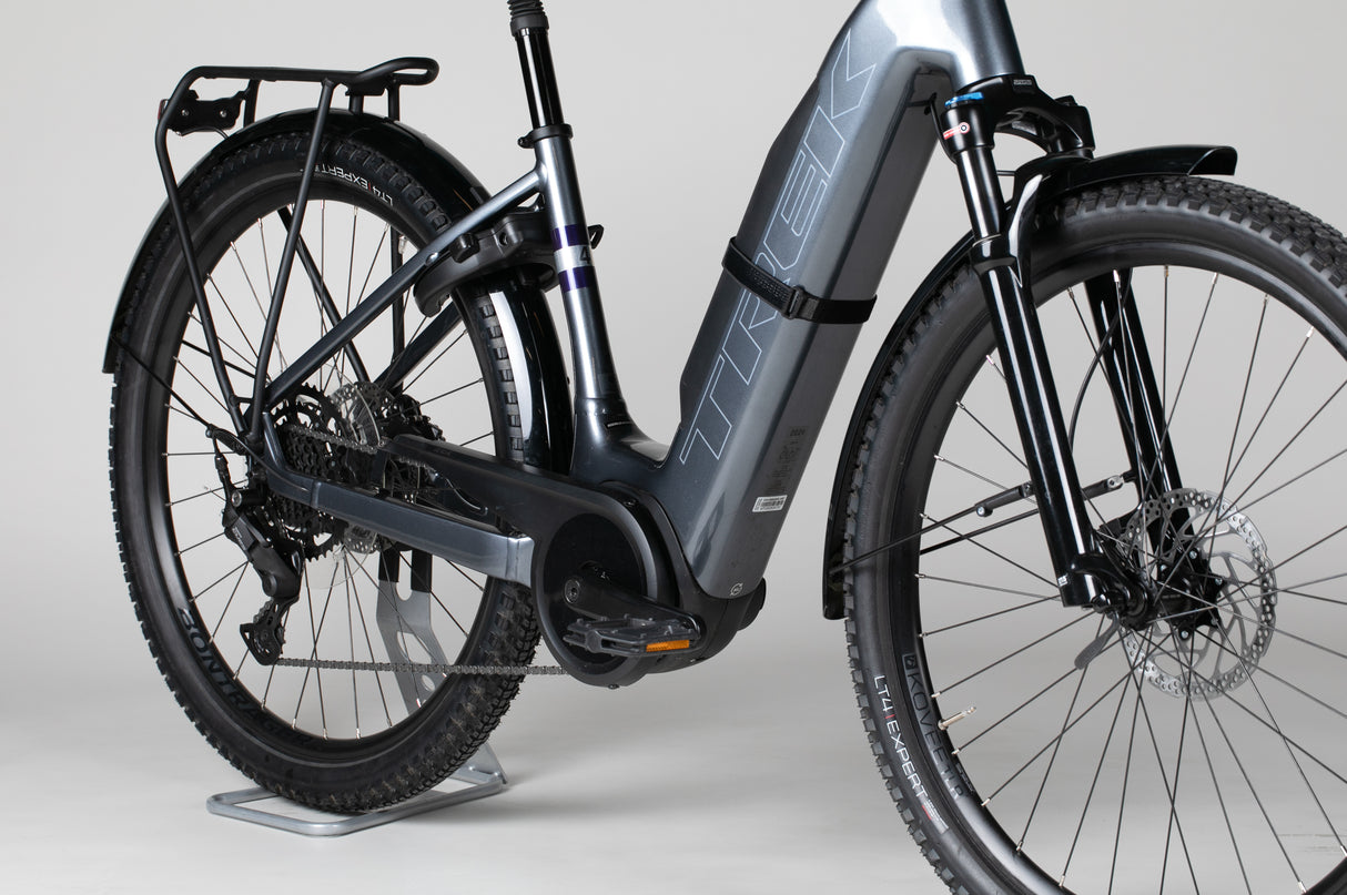 Trek Verve+ 4 Lowstep - käytetty sähköpyörä 155-165 cm ajajalle