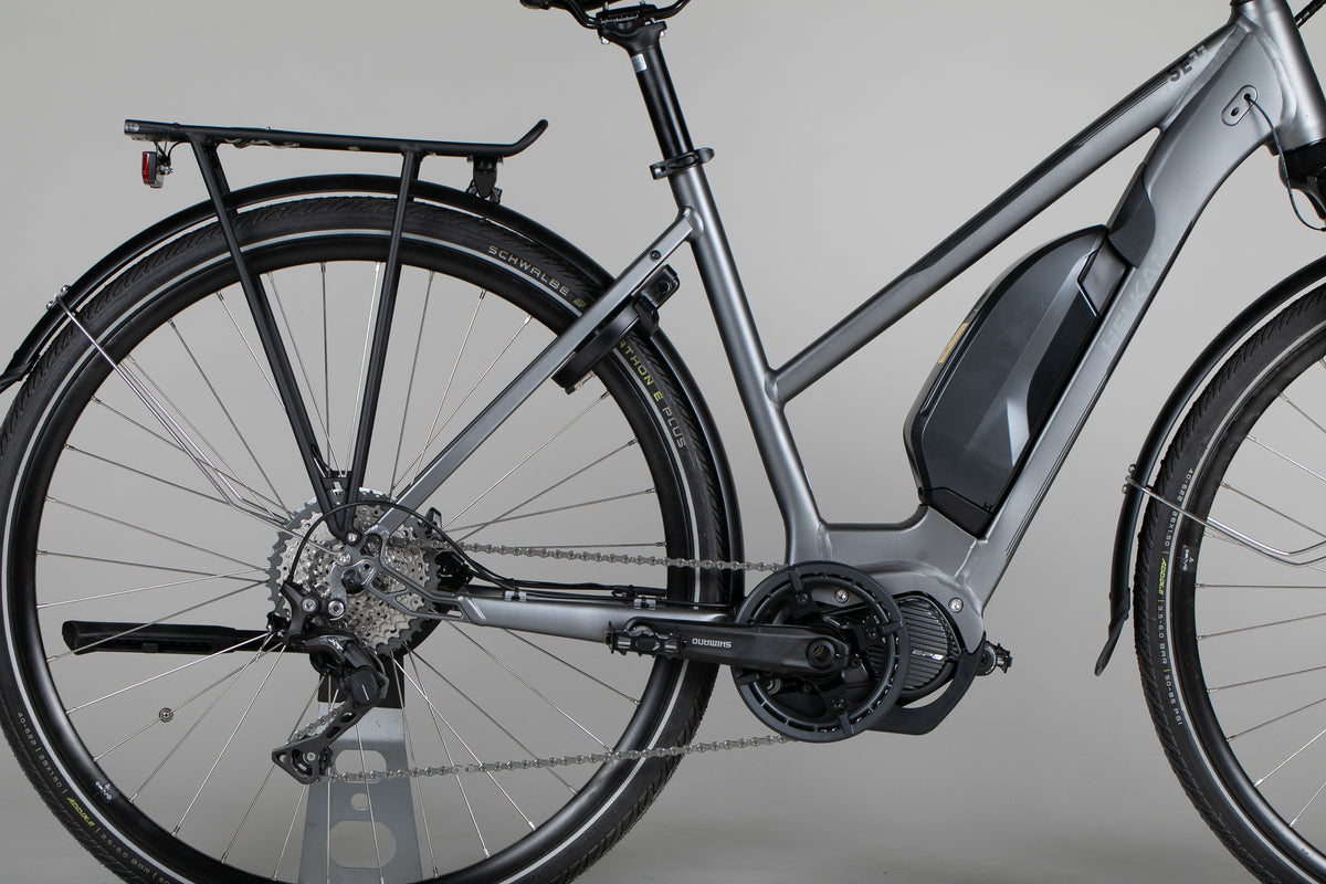 Helkama SE11 11sp 28” - käytetty sähköpyörä 150-170 cm ajajalle