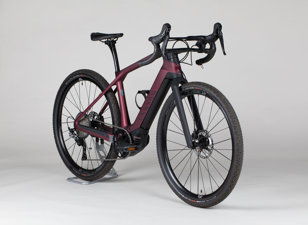 Canyon Grail:ON CF 7 - käytetty sähköpyörä 150-167 cm ajajalle