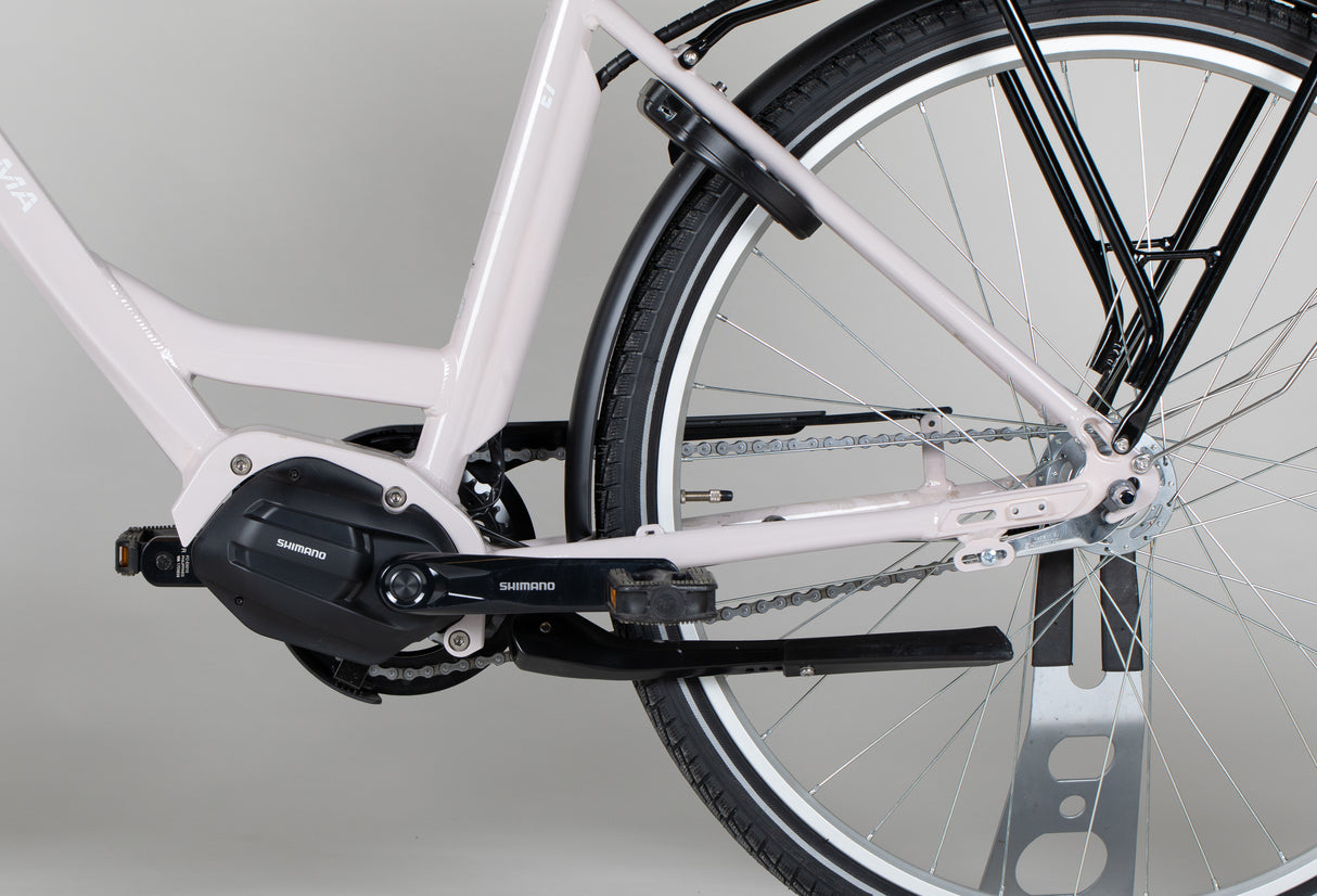 Helkama E7 - käytetty sähköpyörä 150–170 cm ajajalle