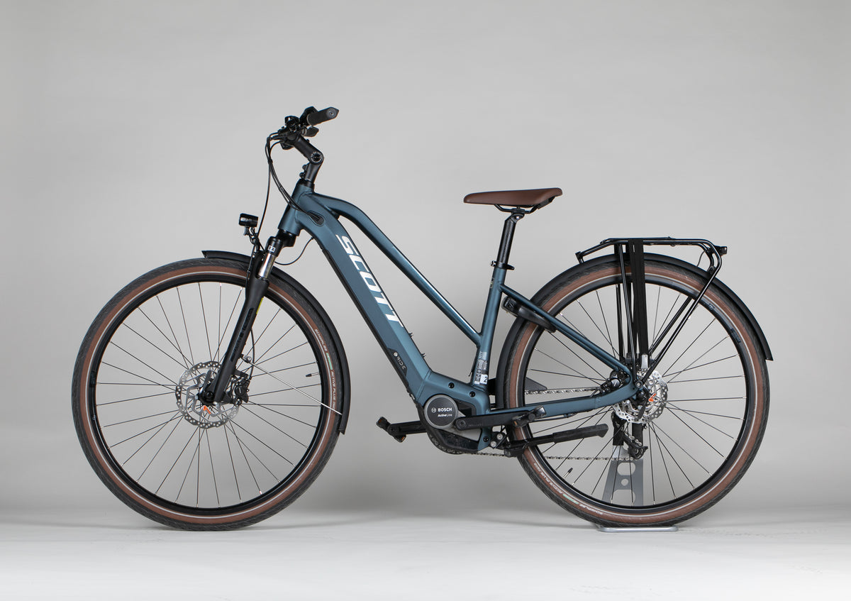 Scott Sub Active Eride Lady - käytetty sähköpyörä 158-170 cm ajajalle