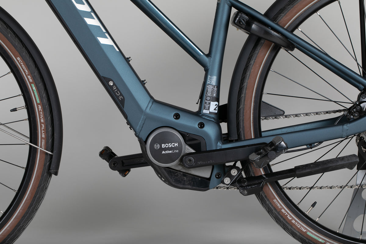 Scott Sub Active Eride Lady - käytetty sähköpyörä 158-170 cm ajajalle