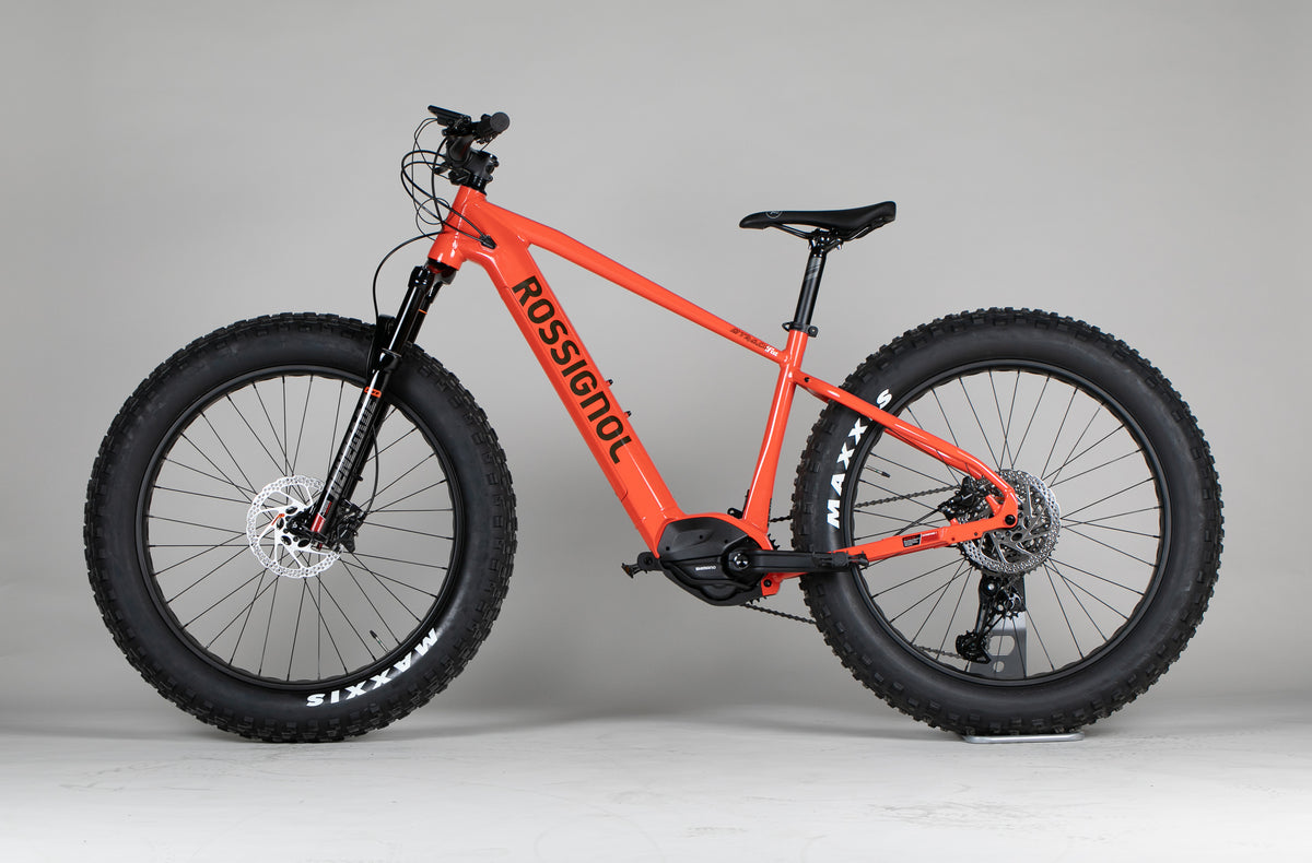 Rossignol E-Track Fat E-Bike - esittely-sähköpyörä 170-180 cm ajajalle