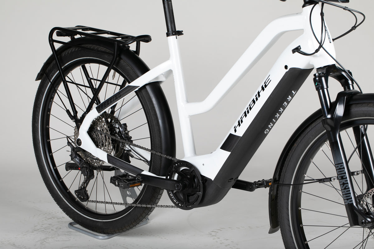 Haibike Trekking 8 MID - käytetty sähköpyörä 175-185 cm ajajalle