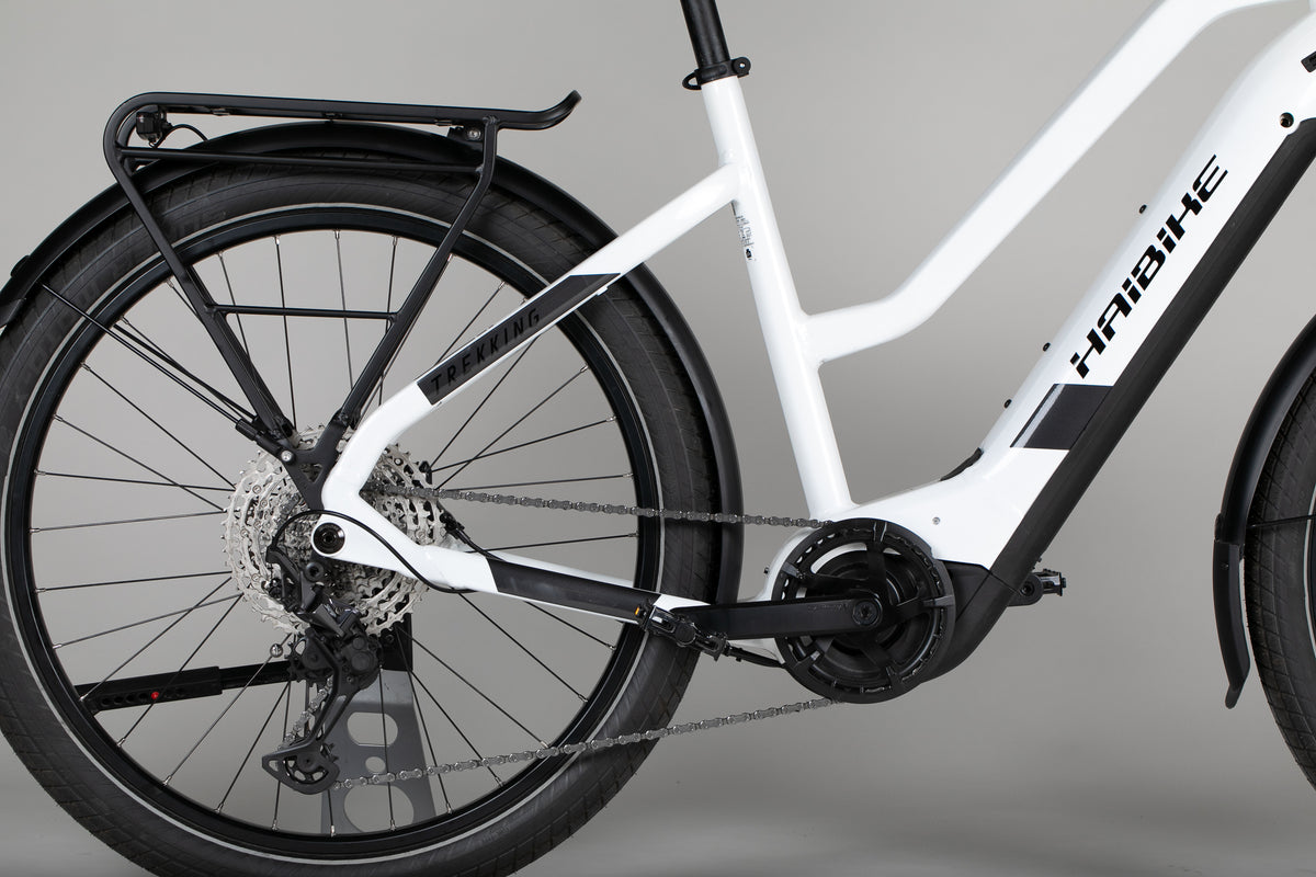 Haibike Trekking 8 MID - käytetty sähköpyörä 175-185 cm ajajalle