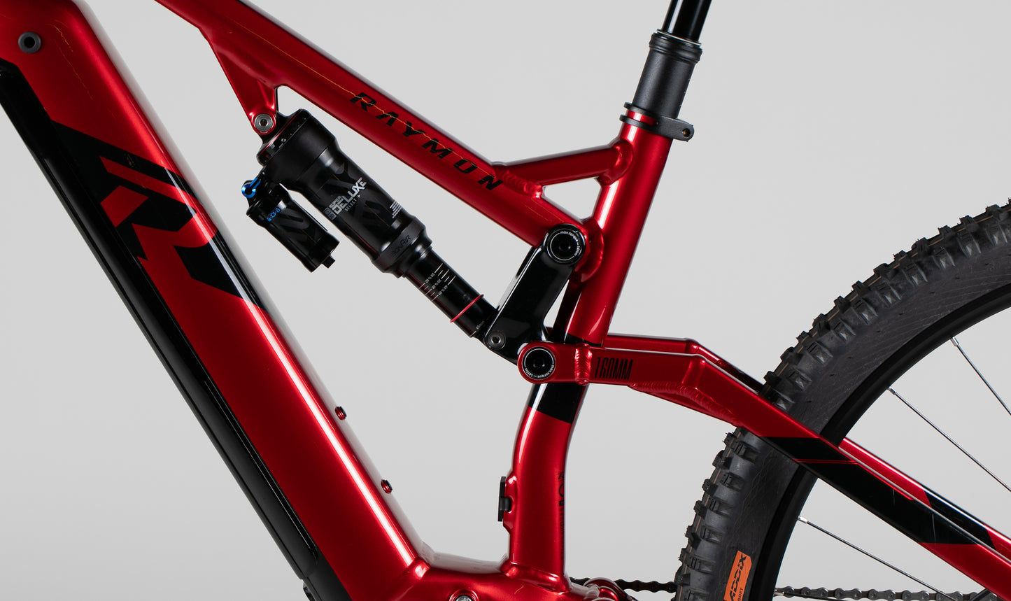 R Raymon Trailray 160E 10.0 - käytetty sähköpyörä 168-180 cm ajajalle