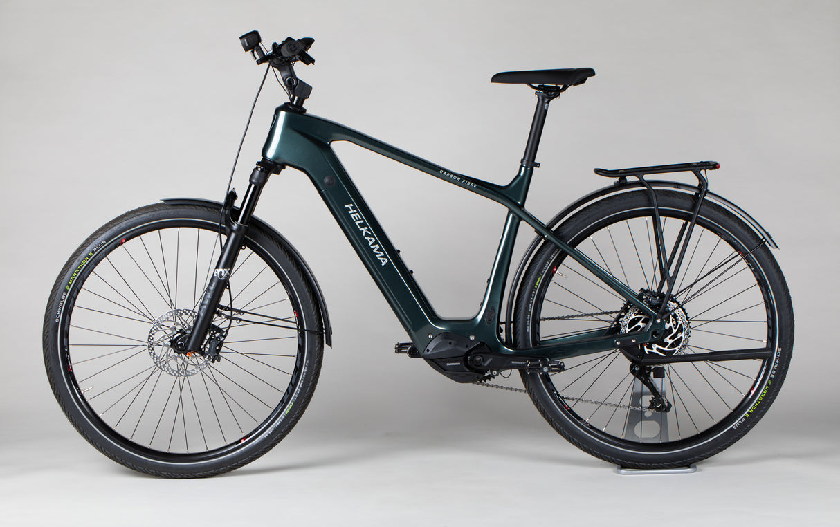 Helkama SX Carbon 11v - käytetty sähköpyörä 180–200 cm ajajalle