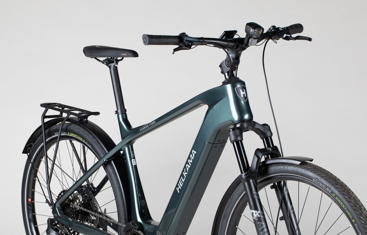 Helkama SX Carbon 11v - käytetty sähköpyörä 180–200 cm ajajalle